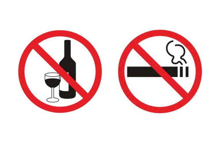 Rejection of bad habits