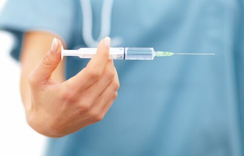 Injections for prostatitis
