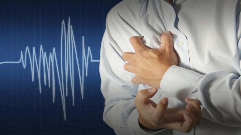 Heart problems as a contraindication to the use of the device for prostatitis