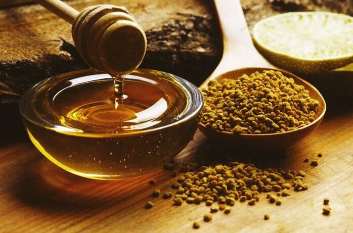 Honey and propolis for the treatment of prostatitis